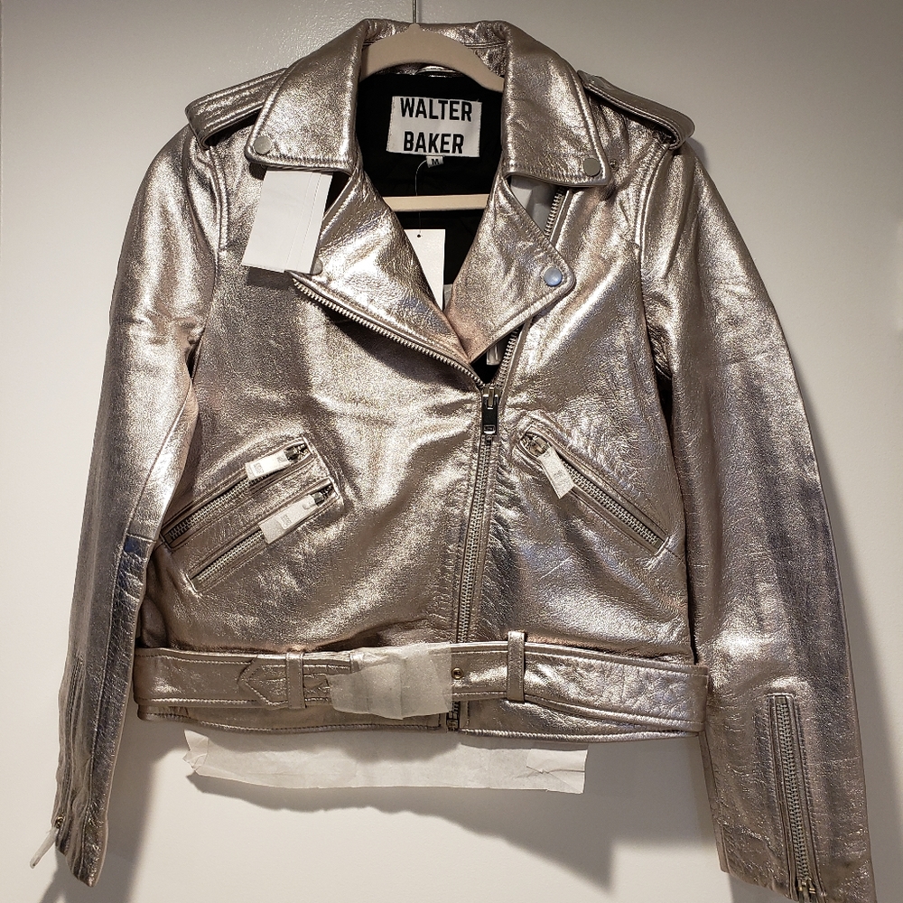 Walter Baker Allison Leather Moto Jacket